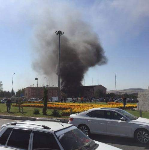 Elazığ Emniyet Müdürlüğü terör saldırısı - Olay yerinden görüntüler