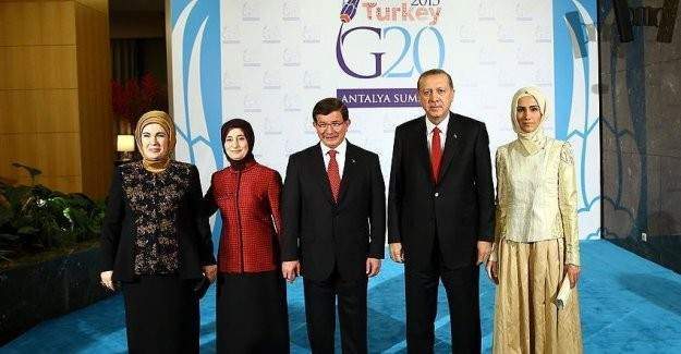 Başbakan Davutoğlu'ndan G20 Liderleri için resepsiyon
