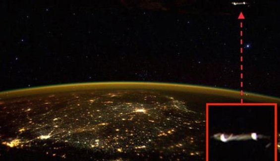 Uluslarası Uzay İstasyonu'ndan çekilen fotoğraf ufo tartışmalarını yeniden alevlendirdi