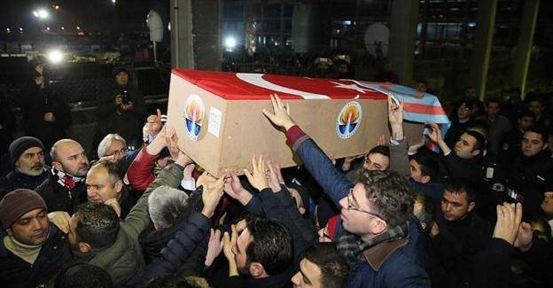 Türkmendağı'nda şehit olan Küçük'ün cenazesi İstanbul'da