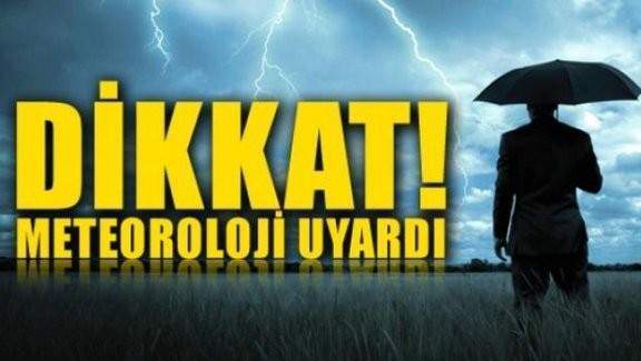 Meteoroloji İzmir'i fena uyardı