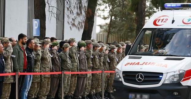 Diyarbakır'da şehit olan 6 asker için tören düzenlendi