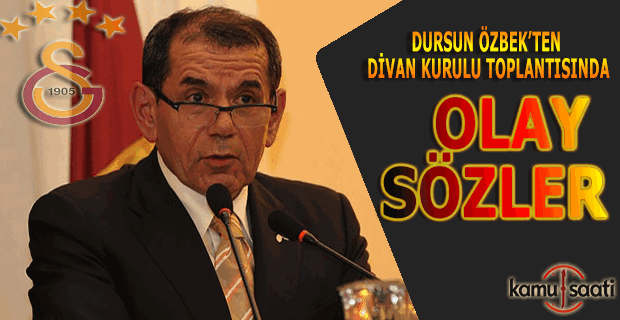Dursun Özbek: "Galatasaray Avrupa'dan 1 yıl men cezası alabilir"