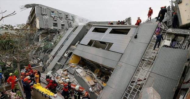 Tayvan'daki depremde 43 kişi öldü, 103 kişi kayıp