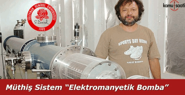 Prof. Dr. Lütfi Öksüz'den müthiş icat! 'Elektomanyetik Bomba'