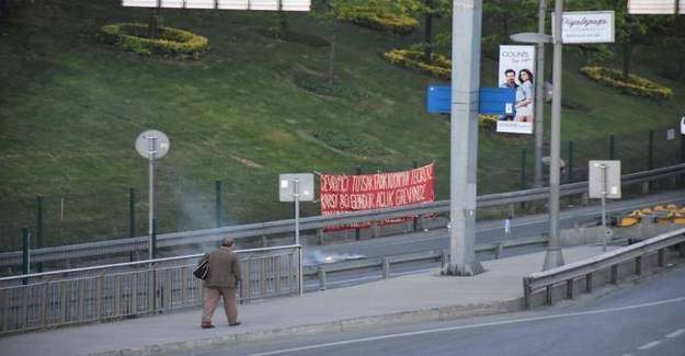 İstanbul D-100 karayolunda şüpheli paket alarmı