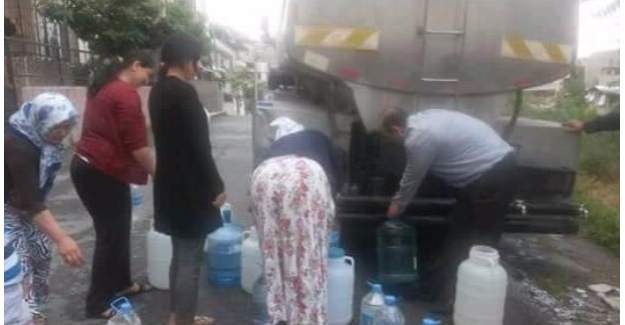 İzmir Bornova'daki 1 haftalık su kesintisi vatandaşı çıldırttı
