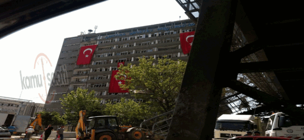 Ankara Emniyet Müdürlüğü'nün saldırı sonrası son hali