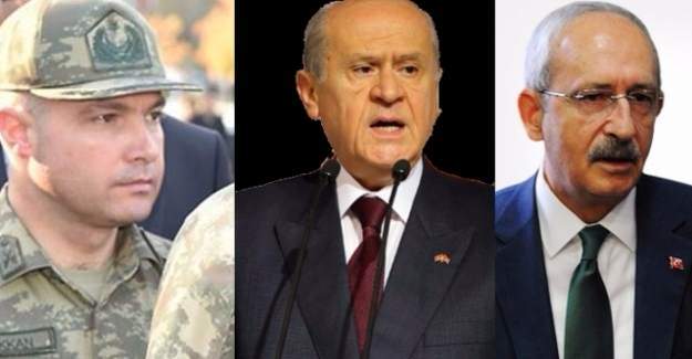 Genelkurmay Başkanı'nın yaveri Kılıçdaroğlu ve Bahçeli'yi aramış