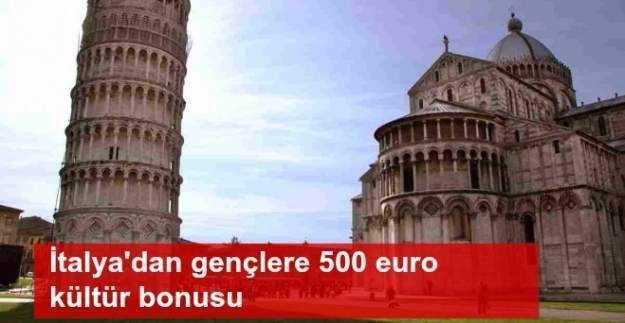 İtalya’dan gençlere ‘kültür bonusu’