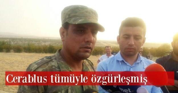 Suriye komutanlarından Ali Şeyh Salih: 'Türkiye'ye teşekkür ederim.'