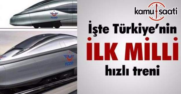 İşte Türkiye'nin yüksek hızlı treni