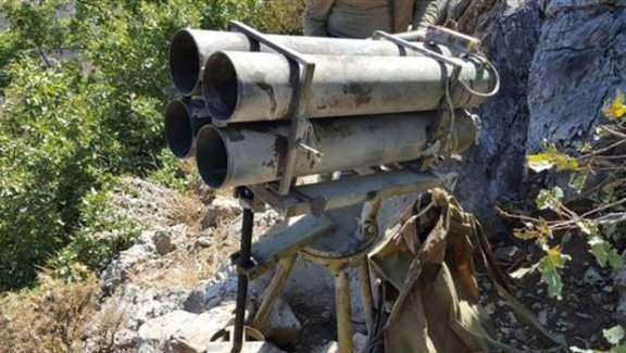 PKK'ya  ait çok namlulu silah(ÇNRA) ele geçirildi!
