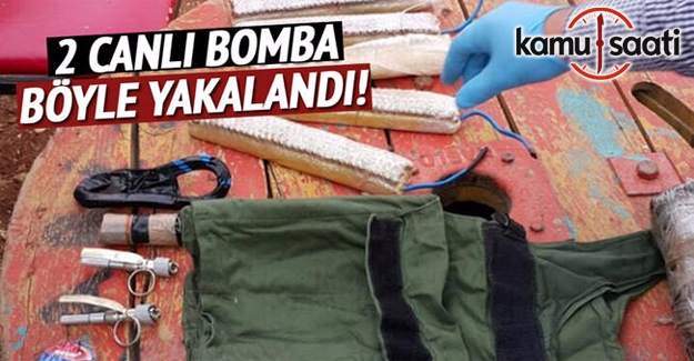 Şanlıurfa'da iki canlı bomba yakalandı