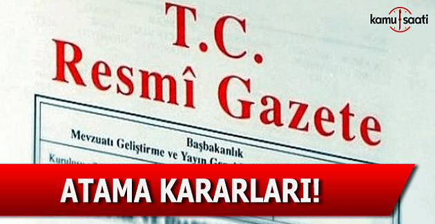 Türkiye Maarif Vakfı üyeliklerine atama yapıldı