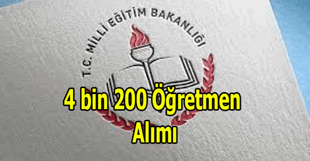 4 bin 200 Türkçe öğretmen alımı yapılacak