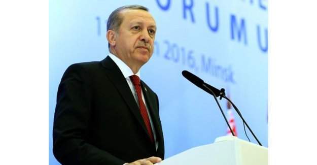 Erdoğan: ''Türk Milleti ekonomik darbe teşebbüslerine karşı da devletinin yanında oldu.''