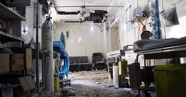 Halep'teki hastanelerde hizmet durdu