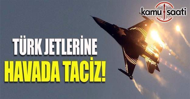 Türk F-16'larına Yunan jetlerinden taciz