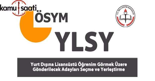 YLSY Sözlü Sınava çağrılmaya hak kazanan adaylar açıklandı