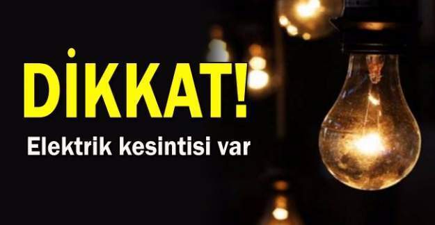27 Aralık günü İstanbul'un 9 ilçesinde elektrik kesintisi yaşanacak