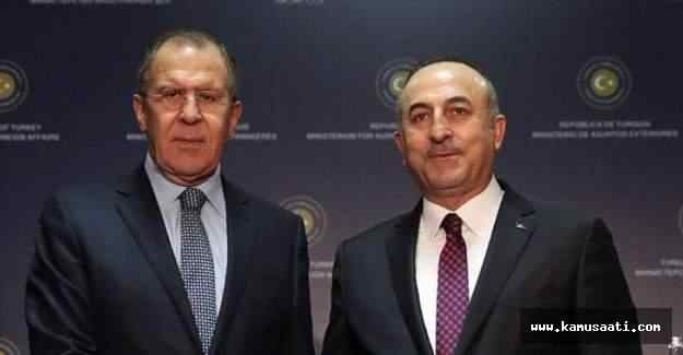 Dışişleri Bakanı Çavuşoğlu, Rusya'yla görüştü