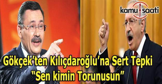 Melih Gökçek: "Ben Osmanlı torunuyum Kılıçdaroğlu, sen kimin torunusun?”