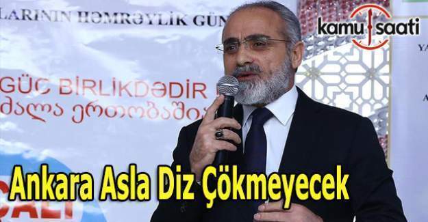 Yalçın Topçu: " PKK, DAEŞ ve FETÖ terörü ile Ankara asla diz çökmeyecek"