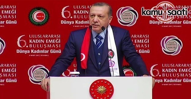 Erdoğan: Hani başörtüsünden rahatsız olmuyordunuz?