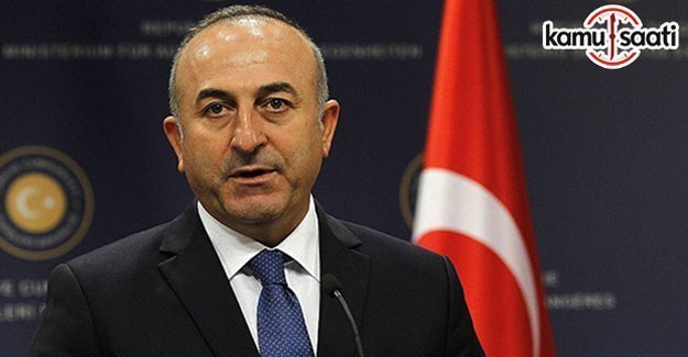 Dışişleri Bakanı Çavuşoğlu'ndan ABD’nin müdahalesine ilişkin açıklama