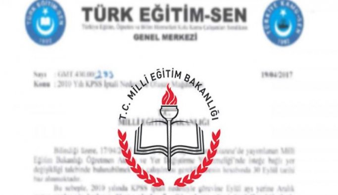 Türk Eğitim Sen'den isteğe bağlı yer değişikliği başvurusu