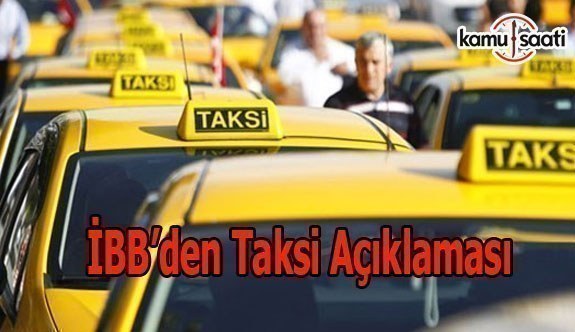 İBB'den havalimanı taksi duraklarına ilişkin açıklama