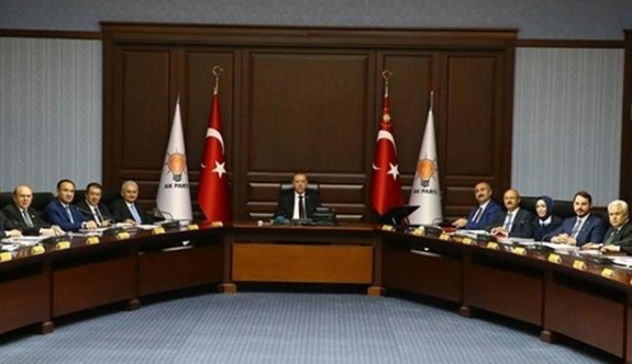 AK Parti Merkez Karar Yönetim Kurulu Cumhurbaşkanı Erdoğan başkanlığında toplandı
