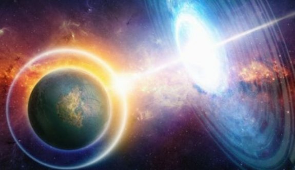 İlk kez bir madde Dünya'nın yörüngesine ışınlandı