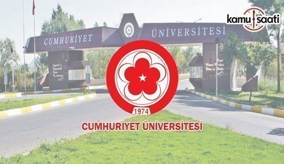 Cumhuriyet Üniversitesi Yaz Öğretimi Yönetmeliğinde Değişiklik Yapıldı - 2 Ocak 2018 Salı