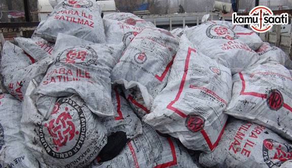 Devletten muhtaç ailelere 500 kilo kömür yardımı Resmi Gazete'de