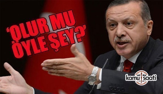 Erdoğan'dan kendine verilen gazilik unvanına tepki