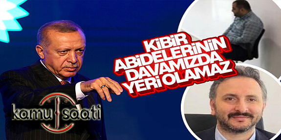 Cumhurbaşkanı Erdoğan: Bunlardan dava adamı olmaz | Başkan Yardımcısı Görevden Alındı
