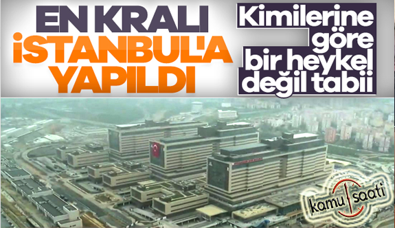 Başakşehir Şehir Hastanesi açıldı! Hastaneyi 5 Yıldız Oteller Bile Kıskandı