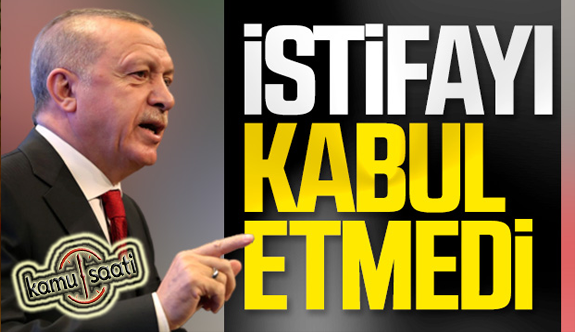 Başkan Erdoğan'dan Süleyman Soylu'nun İstifasını Kabul Etmedi!!! Süleyman Soylu istifasını geri mi aldı 2020