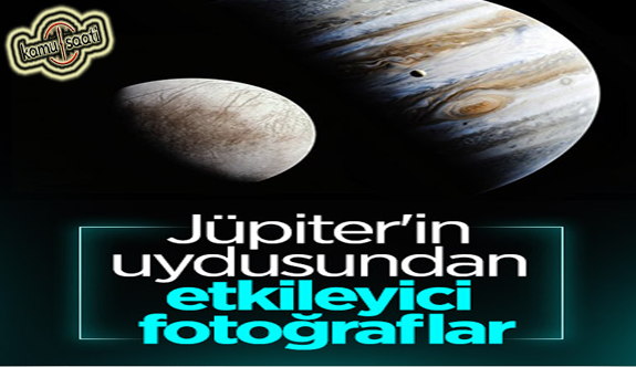 NASA, Jüpiter'in uydusunun fotoğraflarını yayınladı