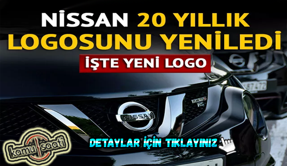 20 yıl sonra yeniden: Nissan logosunu değiştirdi! İşte Nissan'ın yeni logosu