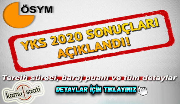 ÖSYM sınav sonuçları YKS sorgulama ekranı! TYT AYT YKS 2020 Türkiye birincileri ve baraj puanı bilgileri