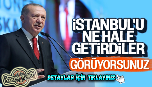 Erdoğan, CHP'nin belediyecilik anlayışını eleştirdi