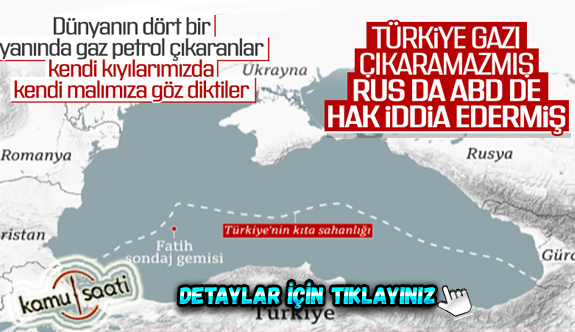 Türkiye'nin Karadeniz'deki doğalgaz keşfine göz diktiler