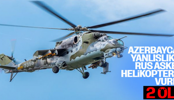 Ermenistan’da Rus askeri helikopteri düşürüldü: 2 ölü
