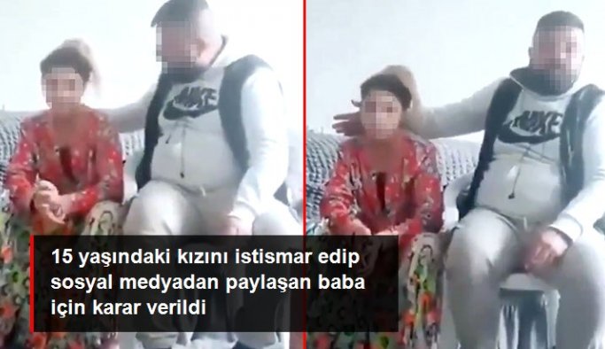 15 yaşındaki kızını istismar edip sosyal medyadan paylaşan baba tutuklandı