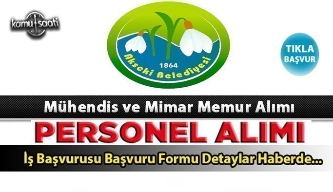 Akseki Belediyesi personel alımı yapacak Akseki Belediyesi memur alım ilanı
