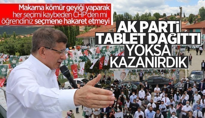 Gelecek Partili Hasan Seymen: AK Parti Güney beldesinde tablet dağıttı