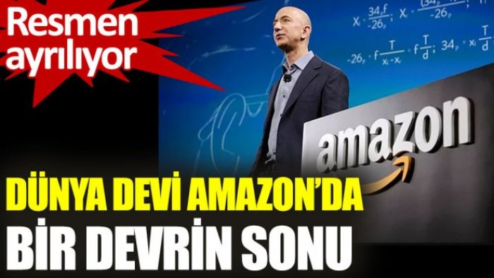 Jeff Bezos, Amazon'daki CEO'luk görevinden ayrılıyor